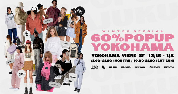 【POPUP】12月横浜ビブレで開催！