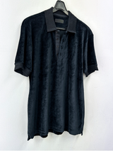 エッセンシャルベロアカラー半袖Tシャツ