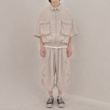 ストリートシェイプカプリショーツ_beige