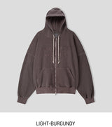 Noxie Pigment Embroidered Two-Way Hood Zip Up
