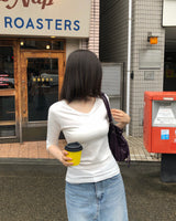 [ORIGINAL] Onz V-Neck Half-Sleeve T-Shirt