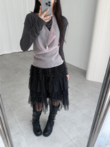 petal sha lace skirts (3color)