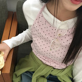 プロミラウンドネックベーシックソリッドロングスリーブTシャツ (5 Colors)