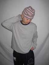 Pocket Contrast Ringer Long Sleeve T-Shirt(4c)