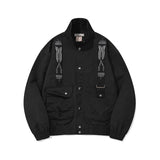 Heritage nylon work jacket / Black