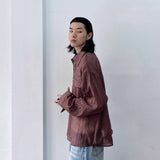 3D Pleated Western Shirt