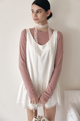 Irene Satin Dress Ivory