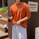 LMN Bonto Oversized Fit String Long-Sleeved T-Shirt (4 colors)
