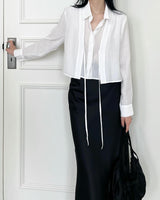 Rody texture layered blouse