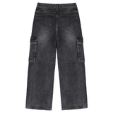 BTB : BLANK POCKET CARGO JEANS [BLACK CORE]