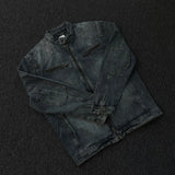 DV patch incision washing jean jacket
