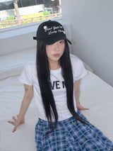 Lucky Clover Cap-Black