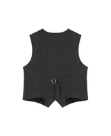 Eve Pintuck Vest (2color)