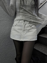 rivet unique skirt pants (2color)