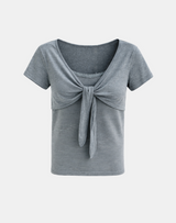 Eira Tie Layered T-shirt