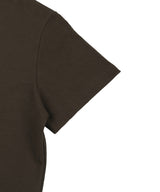ファーエバーフレンドクロップ T シャツ (ブラウン)