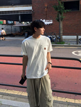 Roning Patchwork Short Sleeve T-Shirt