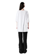 NO.122 BAR CODE T-SHIRT WHITE