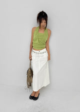 [MADE] Vuel Linen-Like Long Skirt
