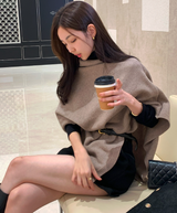 ヴァイス カシミア ニットケープ/5カラー