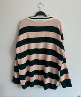 Bold Stripe Collar Knit