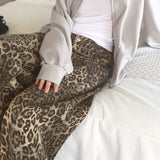 ホッケンレオパードワイドパンツ