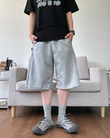 サイドスナップバミューダスウェットパンツ 3C