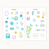 Artist SOONMOON 01 [2ea] _Tattoo sticker