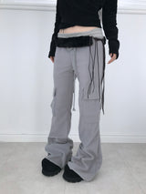 baby cargo fur bootcut pt(2color) 