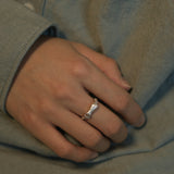 Light and You, silver ring