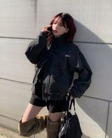 Lauto Washed Bomber Jacket