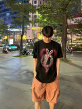 (Pink)ハートラビットハーフスリーブ