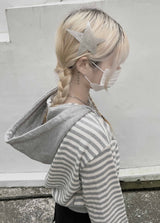 y2k グリッターパールスターヘアピン (2color)