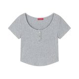 ヘンリーネックボタンTシャツ (26STP-SSTS03)