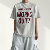 Work boxy fit short-sleeved shirt (4 colors)