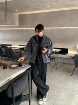 Prix ツーポケット オーバーフィット ジーンズジャケット