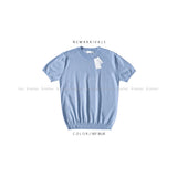 LMN Saint Cool Linen Round Short-Sleeved Knitwear (14 colors)