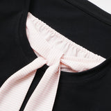 Rosalie Contrast Ribbon Top