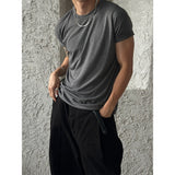 [UNISEX] Tuck wide denim pants (2color)