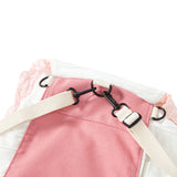 Grandma's Apron String Bag White Pink