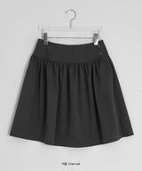 Fog Button Midi Skirt