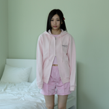 KIRIGIRL フーディージップアップ _PINK