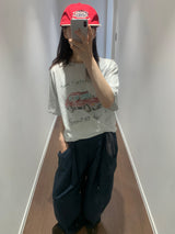 ミニカーオーバーフィットTシャツ (2color)