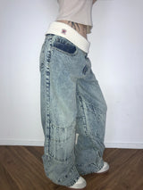 Ice age banding denim pt