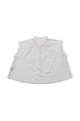 フラワーガーデンステッチブラウス [Ivory]
