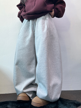 フォーマルバルーンサイドピンタックロングパンツ 🤍🩶🖤2SIZE/3COLOR