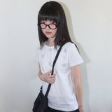 Dot Fade Fancy Tee (White) F25QB129