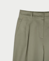  Chino pintuck pants_khaki beige