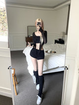  Drape flap short pt (4color)