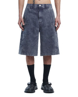 OVERDYED D.L.P SHORTS - GRAY PURPLE